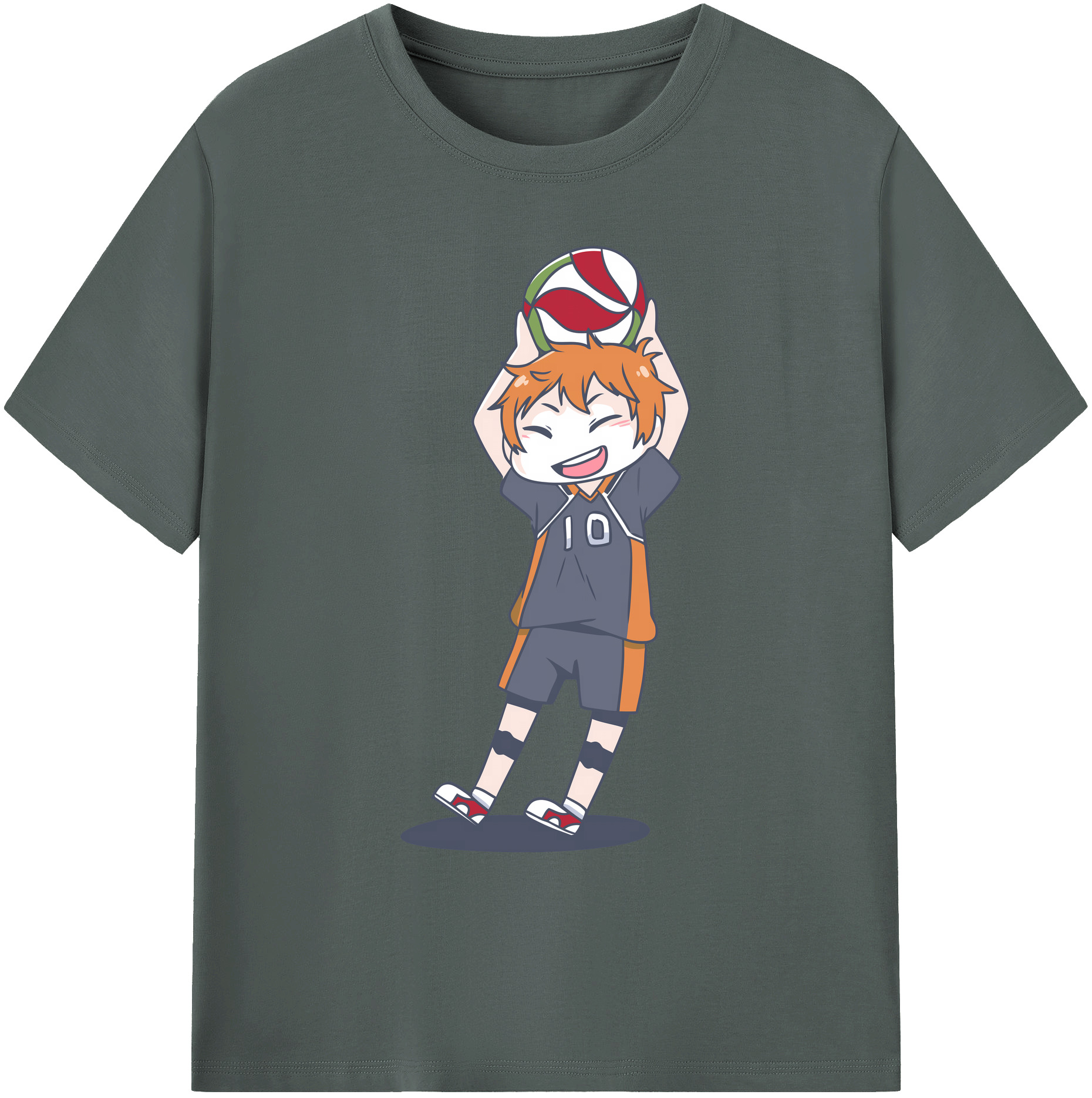 （画像用） ハイキュー!! Haikyu!! 綿100％ メンズ半袖Tシャツ｜肌触りやわらか＆通気性